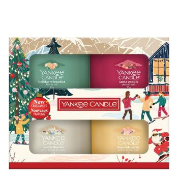 Yankee Candle 4 Mini Filled Votive Gift Set – Après Ski Collection